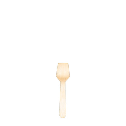 Wooden Tasting Spoons (100 count Retail Pack)-VerTerra Dinnerware