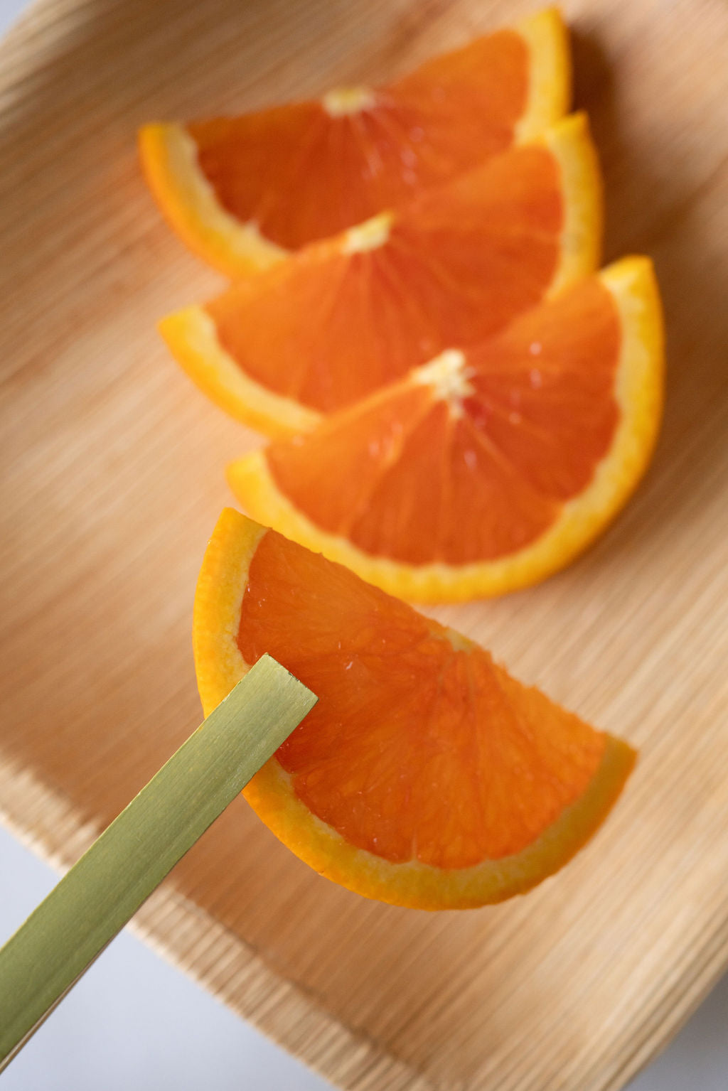 6.5"  Wooden Serving Tongs