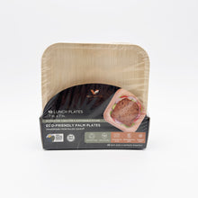 7"x7" Square Palm Plate (10 Packs of 10)