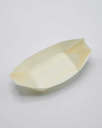 8" Balsa Wood Food Boat