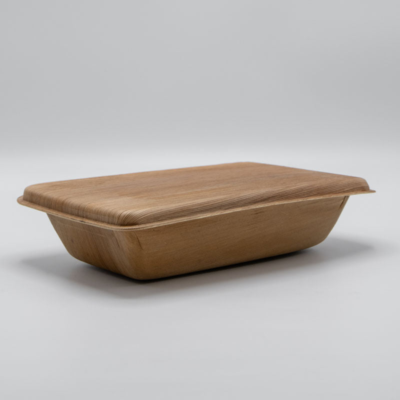 9"x5" Palm Leaf Plate and Bowl Serving Set (33 oz)