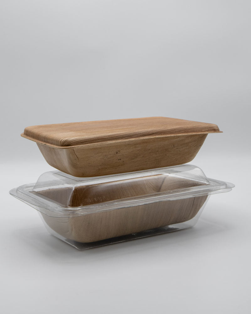 9"x5" Palm Leaf Plate and Bowl Serving Set (33 oz)