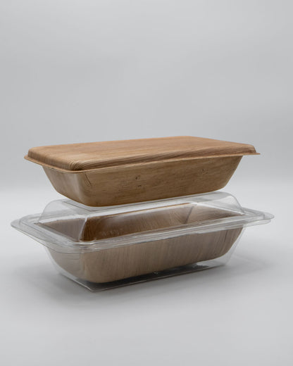 9"x5" Palm Leaf Plate and Bowl Serving Set (33 oz)