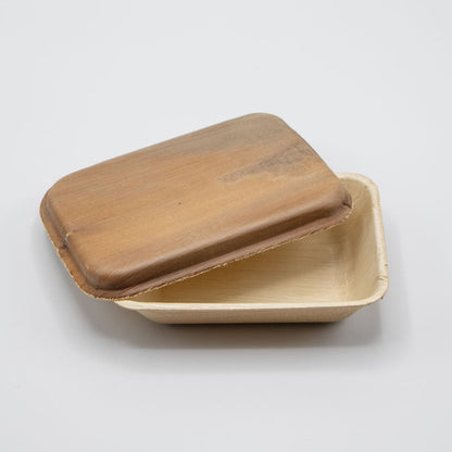 6.25"x7" Palm Leaf Plate and Bowl Serving Set (26 oz)