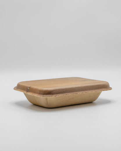 6.25"x7" Palm Leaf Plate and Bowl Serving Set (26 oz)