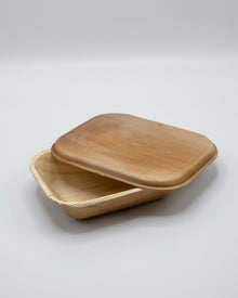 4.75"x6.75" Palm Leaf Plate and Bowl Serving Set (17 oz)