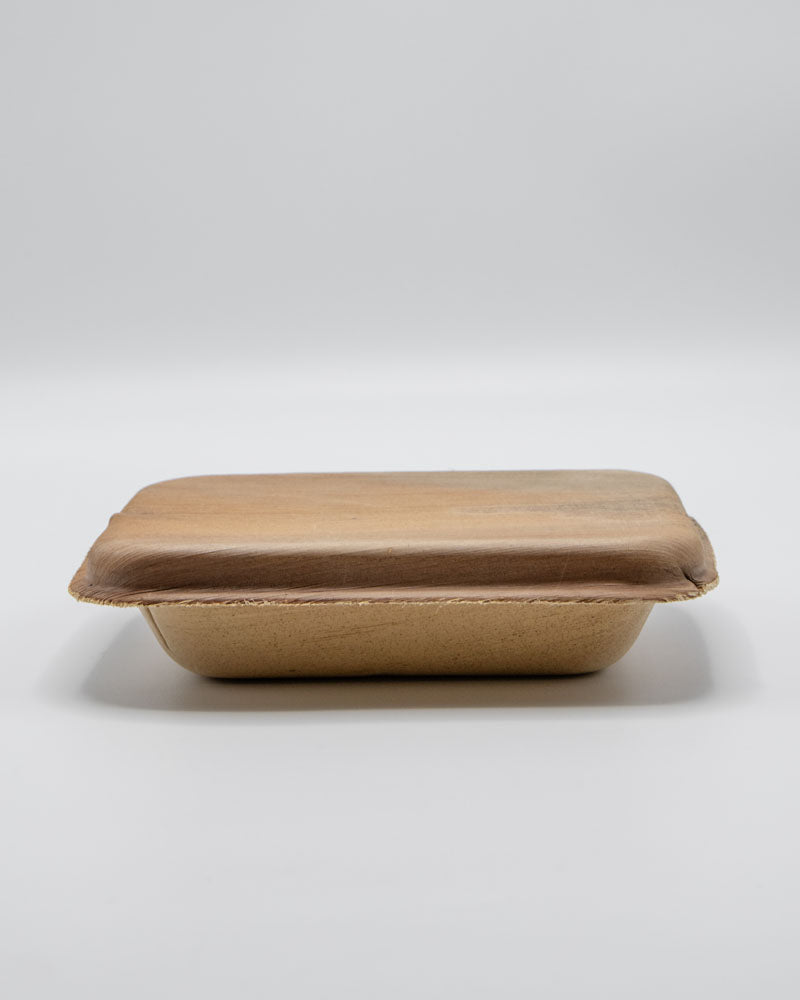 6.25"x7" Palm Leaf Plate and Bowl Serving Set (26 oz)
