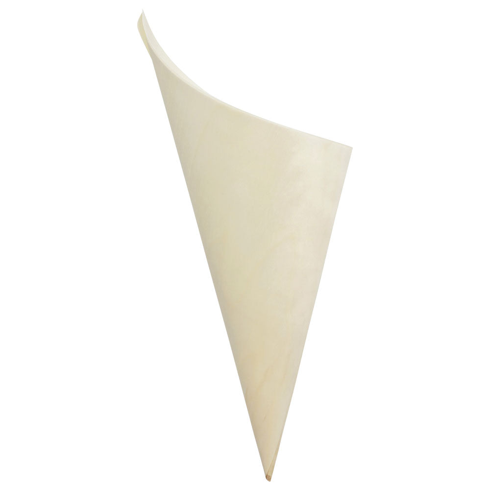3" Balsa Wood Food Cone