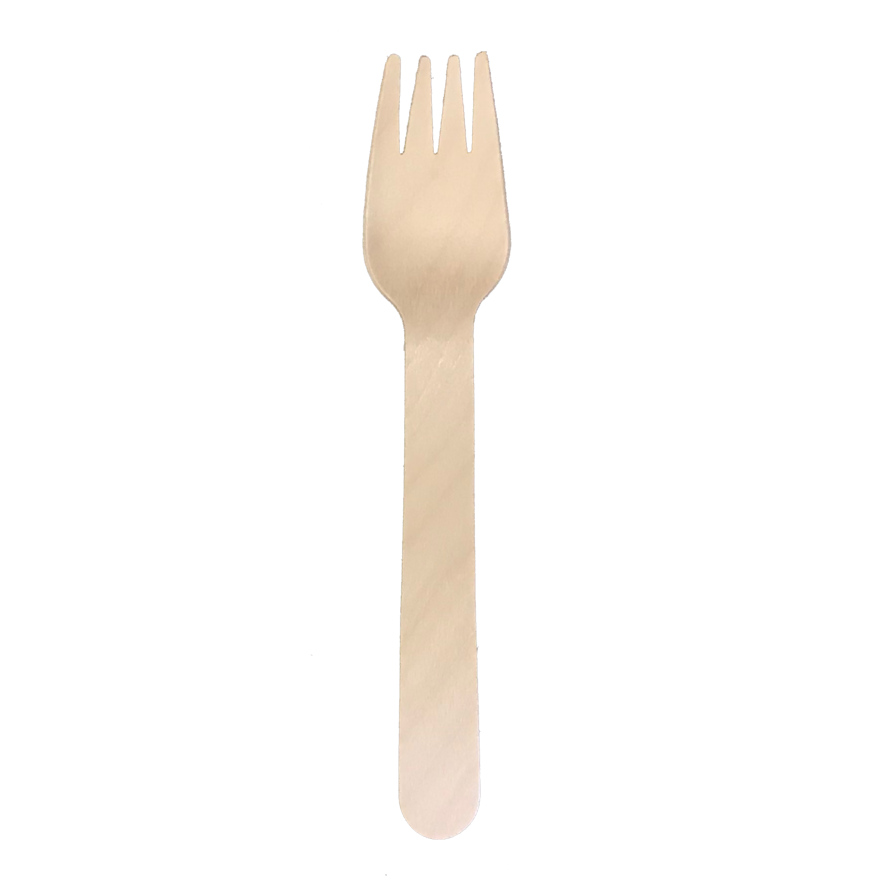 Eco² ® Lightweight Wooden Forks (100 Count Retail Pack)-VerTerra Dinnerware