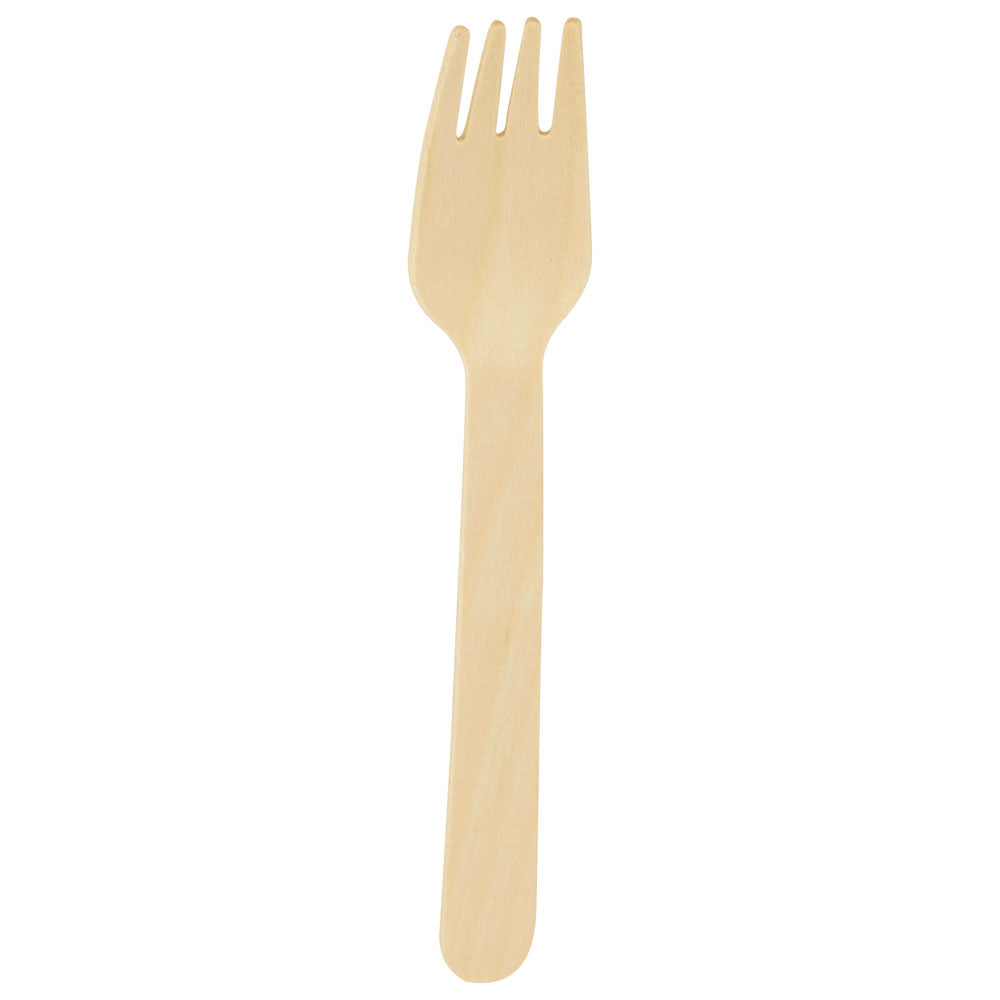 6" Light Weight Wooden Fork