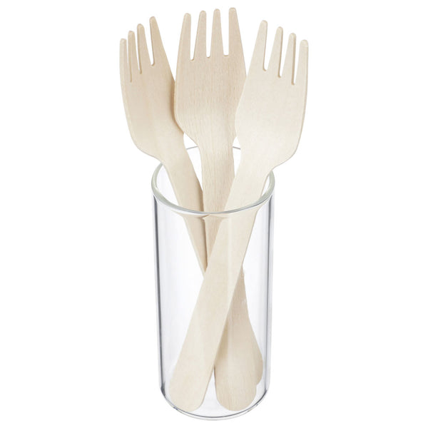 Disposable Wood and Bamboo Utensils image
