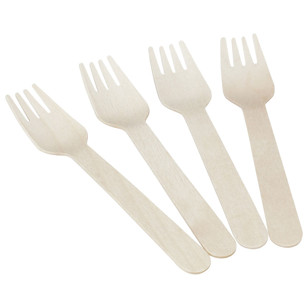 6" Light Weight Wooden Fork
