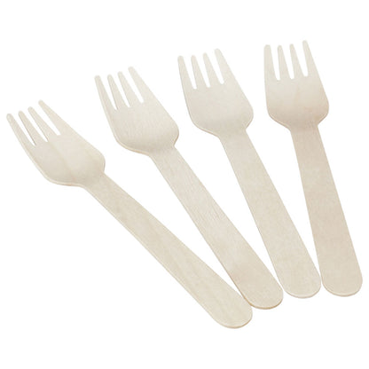 6" Light Weight Wooden Fork