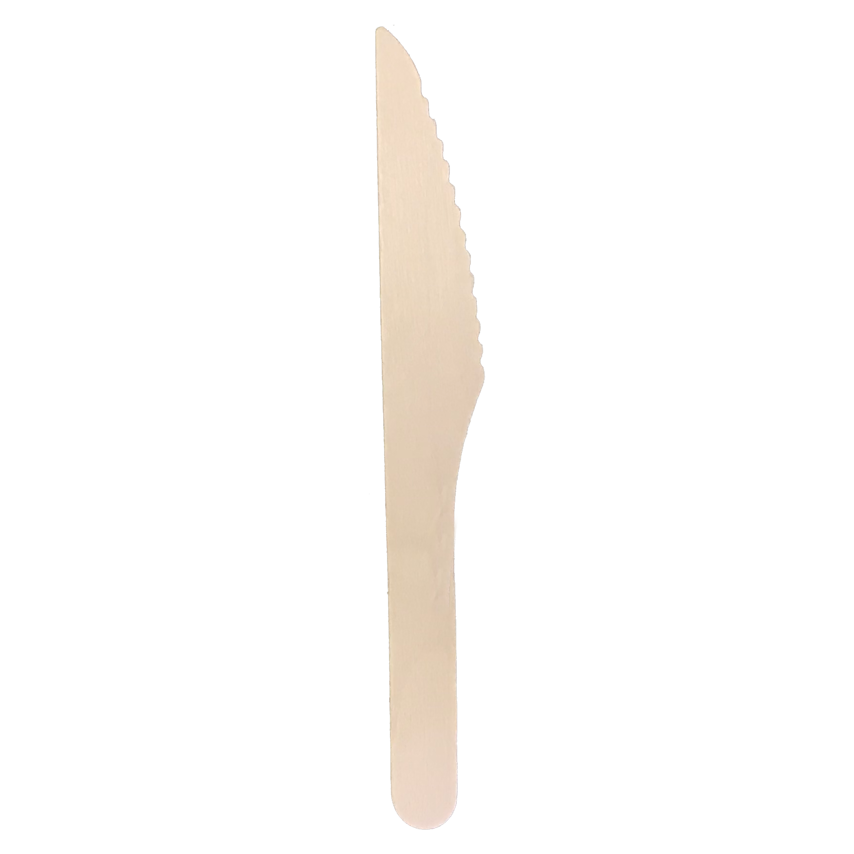 Eco² ® Lightweight Wooden Knives (100 Count Retail Pack)-VerTerra Dinnerware