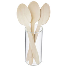 6.5" Medium Weight Wooden Spoon