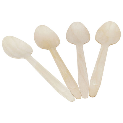 6.5" Medium Weight Wooden Spoon
