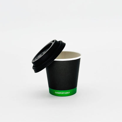 4 oz Black CPLA Hot/Cold Cup Lid