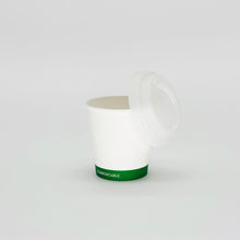 4 oz White CPLA Hot/Cold Cup Lid