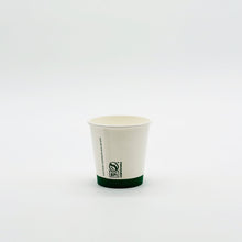 4 oz White Paper Hot/Cold Compostable Cup