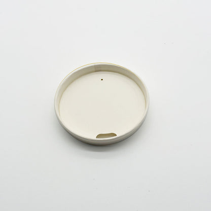 8 oz White Paper Hot/Cold Cup Lids (8 oz)