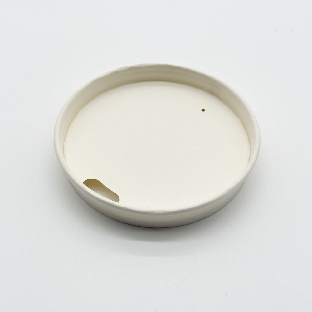 8 oz White Paper Hot/Cold Cup Lids (8 oz)