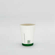 8 oz White Paper Hot/Cold Compostable Cup