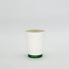 8 oz White Paper Hot/Cold Compostable Cup