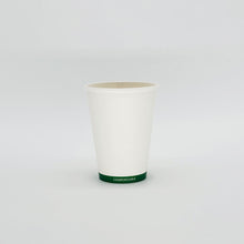 12 oz White Paper Hot/Cold Compostable Cup