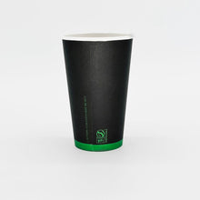 16 oz Black Paper Hot/Cold Compostable Cup