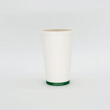 16 oz White Paper Hot/Cold Compostable Cup
