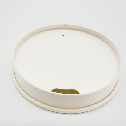Universal White Paper Hot/Cold Cup Lids (12 oz, 16 oz, 20 oz)
