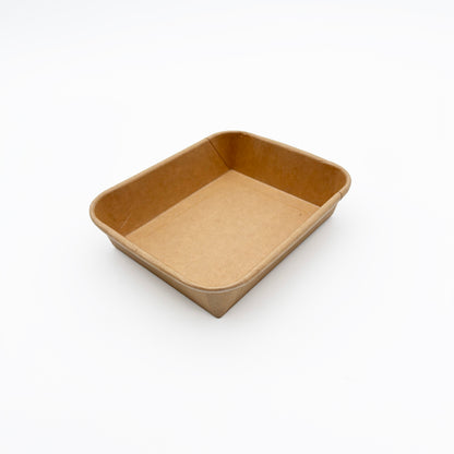 6"x5"x1" Kraft PaperBoard Tray