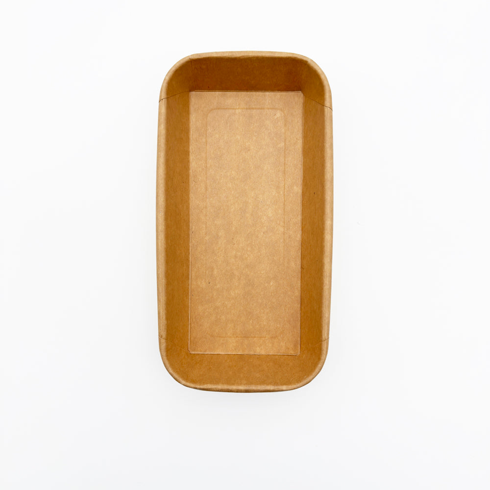 8"x4"x1" Kraft PaperBoard Tray