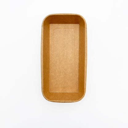 8"x4"x1" Kraft PaperBoard Tray