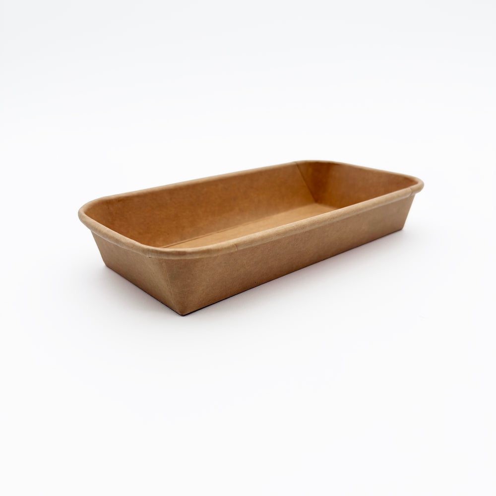 8"x4"x1" Kraft PaperBoard Tray