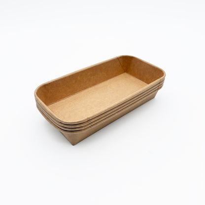 8"x4"x1" Kraft PaperBoard Tray