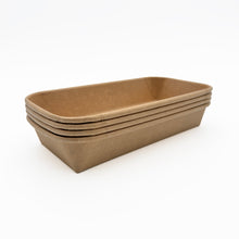 8"x4"x1" Kraft PaperBoard Tray