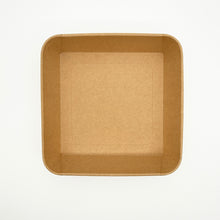 9"x9" Kraft PaperBoard Tray Base