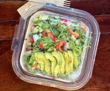 8" Square Rim-Lock Clamshell To-Go