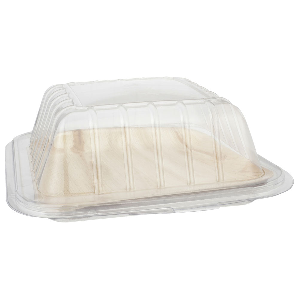 9" Square Rim-Lock Clamshell To-Go