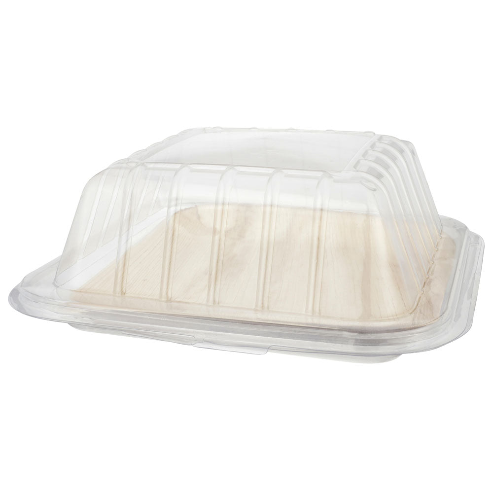 9" Square Rim-Lock Clamshell To-Go