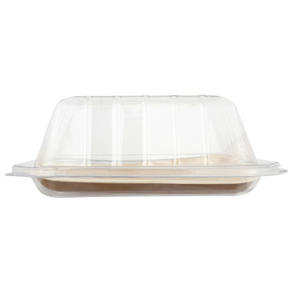 9" Square Rim-Lock Clamshell To-Go