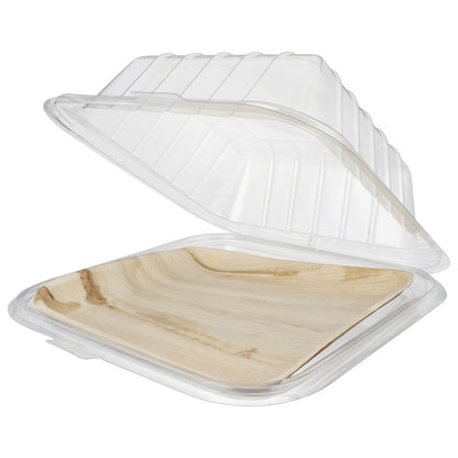 9" Square Rim-Lock Clamshell To-Go