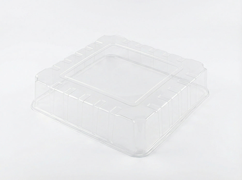 14"x14" Kraft Tray Lid (350 oz)