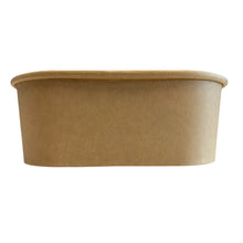 16 oz Square Kraft Bowl
