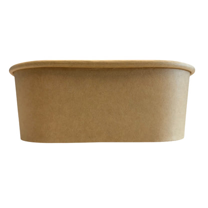 16 oz Square Kraft Bowl