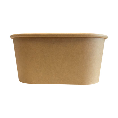 20 oz Square Kraft Bowl