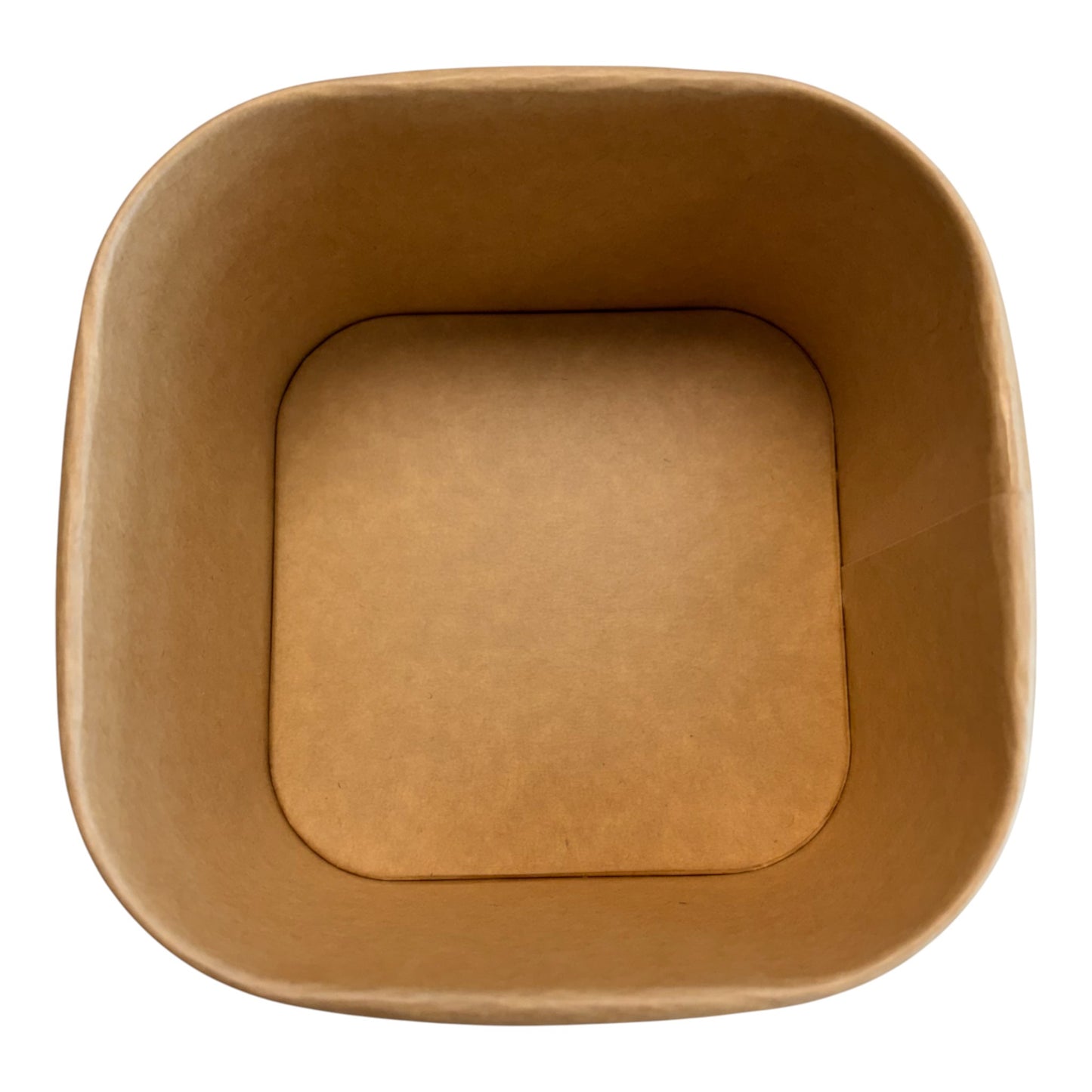 30 oz Square Kraft Bowl
