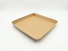12"x12"x1.25" Kraft Tray (80 oz)