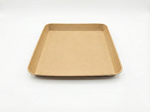 12"x12"x1.25" Kraft Tray (80 oz)